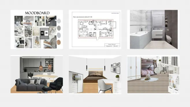 Дизайн интерьера. Углубленный курс – работы студентов - 10